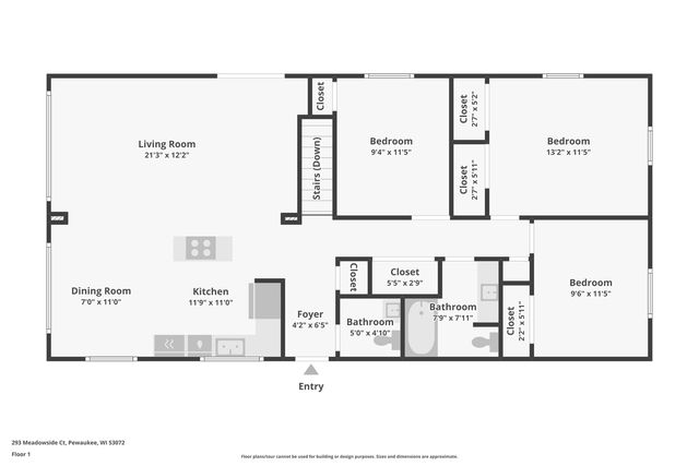 293 Meadowside COURT, Pewaukee, WI 53072