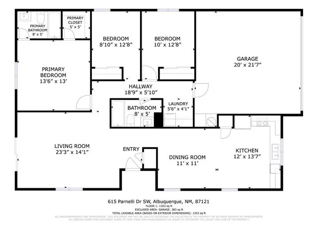 615 Parnelli Drive SW, Albuquerque, NM 87121