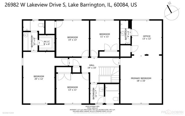26982 W Lakeview Drive S, Lake Barrington, IL 60084