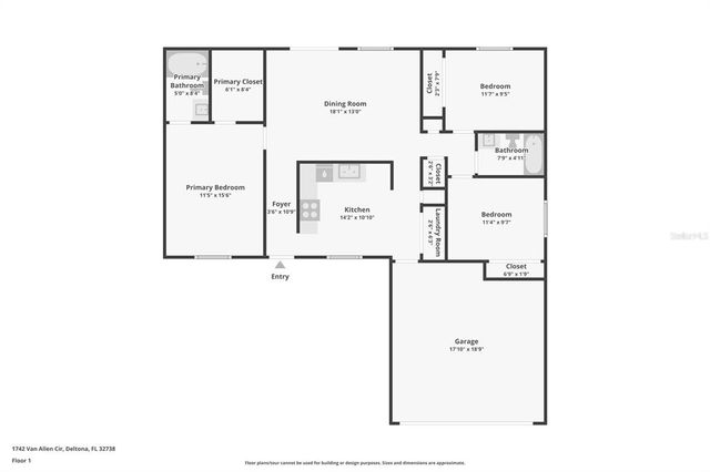 1742 VAN ALLEN CIRCLE, Deltona, FL 32738