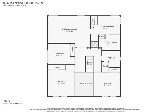 18502 Mill Path Court, Houston, TX 77084