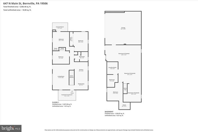 647 N MAIN ST, Bernville, PA 19506