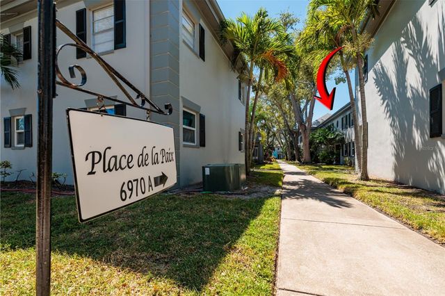 6970A PLACE DE LA PAIX 2B, South Pasadena, FL 33707