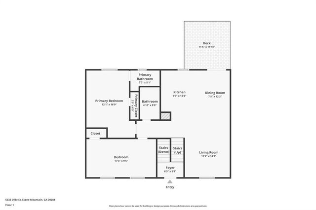 5333 Olde Street, Stone Mountain, GA 30088