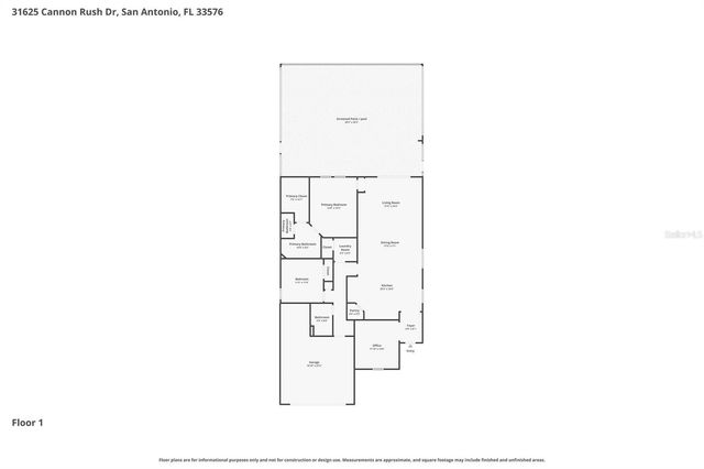 31625 CANNON RUSH DRIVE, San Antonio, FL 33576