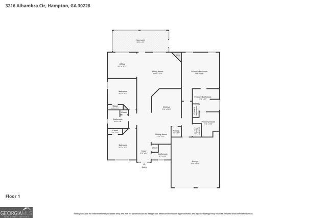 3216 Alhambra Circle, Hampton, GA 30228