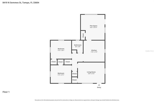 8419 N SEMMES STREET, Tampa, FL 33604