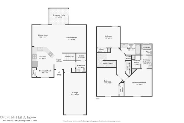 1665 VINELAND Circle B, Fleming Island, FL 32003
