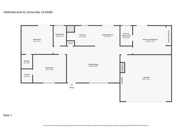 16559 Warwick Street, Victorville, CA 92395