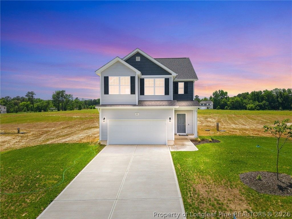 441 Black Duck (Lot 101) Lane, Lillington, NC 27546 — exterior