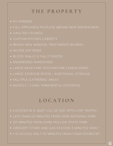 267 N 250 W, La Verkin, UT 84745