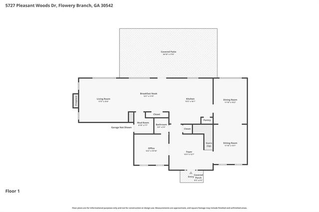 5727 Pleasant Woods Drive, Flowery Branch, GA 30542