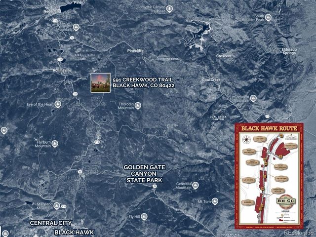 591 Creekwood Trl, Black Hawk, CO 80422