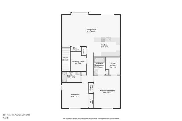 2204 Patrick LANE, Waukesha, WI 53188