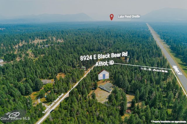 8924 E Black Bear RD, Athol, ID 83801