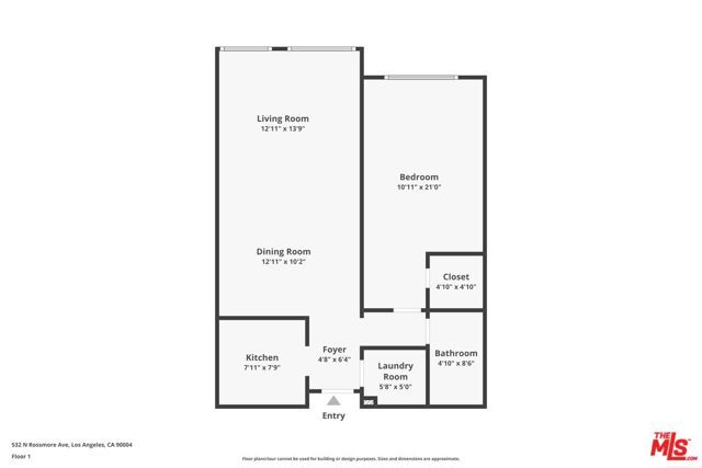 532 N Rossmore Avenue 203, Los Angeles, CA 90004
