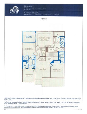 1180 Sydney Terrace, Mount Juliet, TN 37122