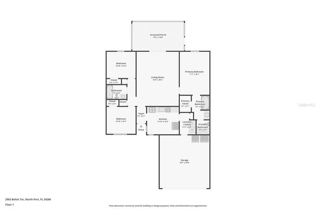 2963 BELOIT TERRACE, North Port, FL 34286