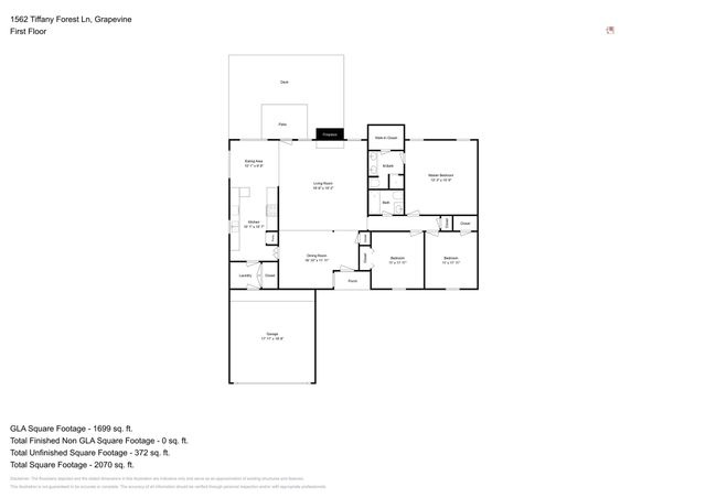 1562 Tiffany Forest Lane, Grapevine, TX 76051