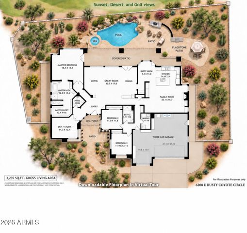 6206 E DUSTY COYOTE Circle, Scottsdale, AZ 85266