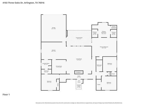 4103 Three Oaks Drive, Arlington, TX 76016