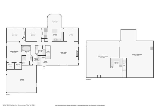 N53W15415 Balsam DRIVE, Menomonee Falls, WI 53051