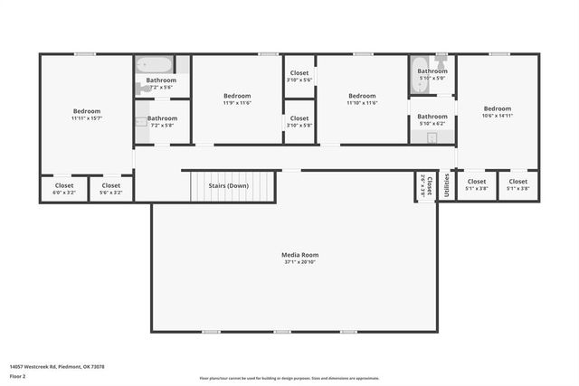 14057 Westcreek Road, Piedmont, OK 73078