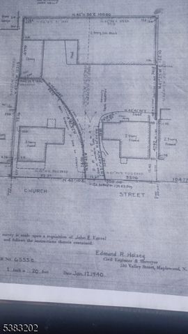 161 Church St, South Orange Village Twp., NJ 07079