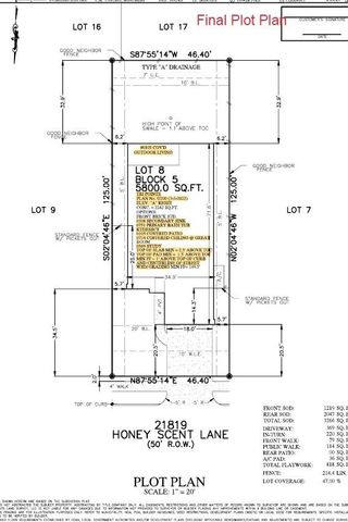 21819 Honey Scent Lane, Cypress, TX 77433