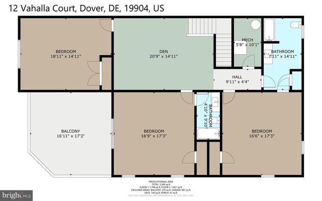 12 VALHALLA CT, Dover, DE 19904