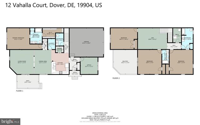 12 VALHALLA CT, Dover, DE 19904