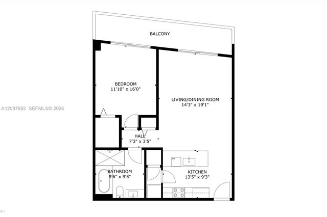 1100 S Miami Avenue 1609, Miami, FL 33130