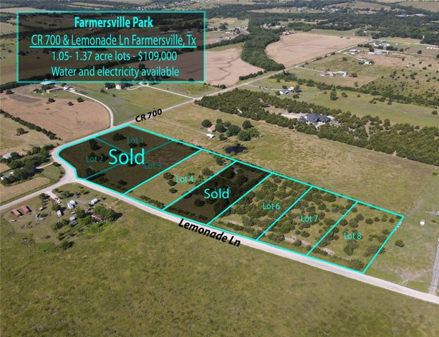 Lot 7 Lemonade Lane, Farmersville, TX 75442