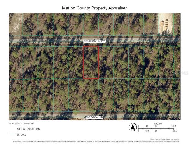 0000 NW GERANIUM AVENUE, Dunnellon, FL 34431