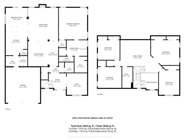 2467 Chatham Drive, Indian Land, SC 29707
