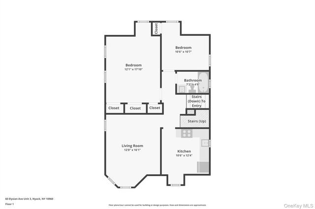 60 Elysian Avenue apt. 3, Nyack, NY 10960