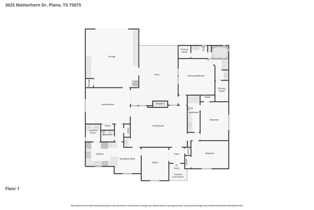 3625 Matterhorn Drive, Plano, TX 75075