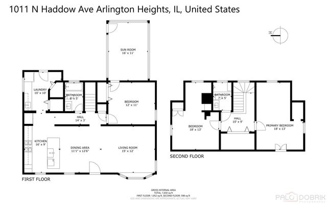 1011 N HADDOW Avenue, Arlington Heights, IL 60004