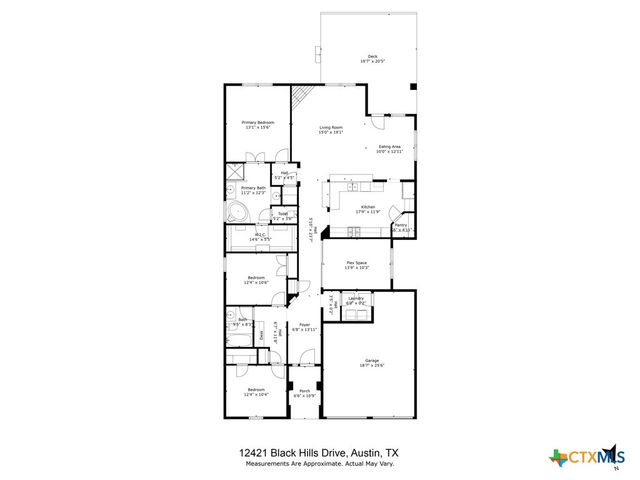 12421 Black Hills Drive, Austin, TX 78748