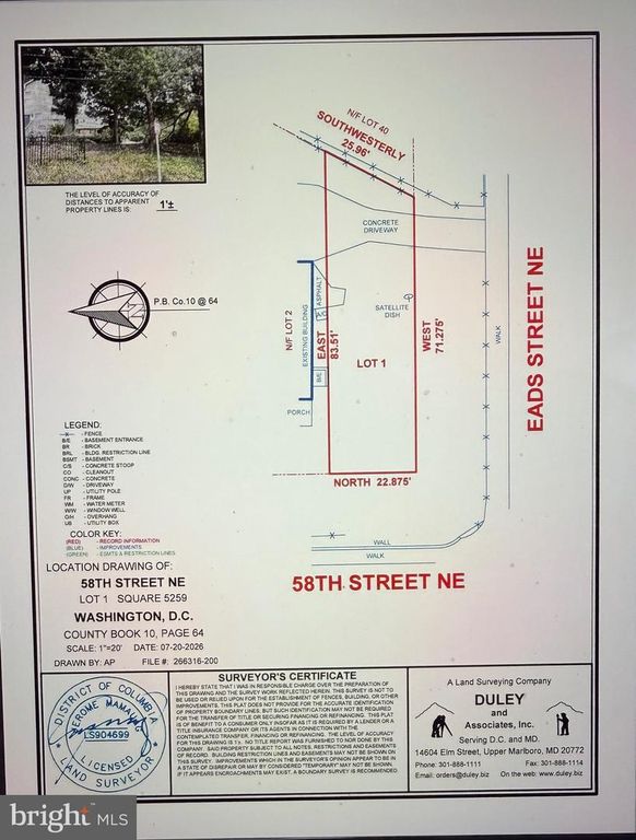 58TH ST NE, Washington, DC 20019
