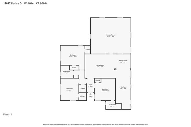 12017 Parise, Whittier, CA 90604