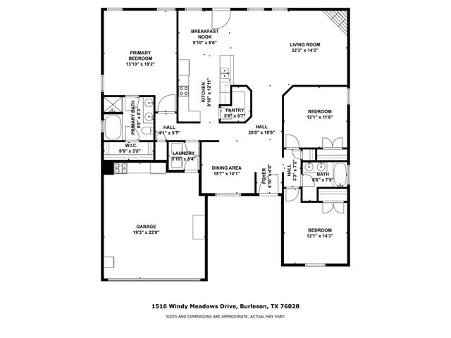 1516 Windy Meadows Drive, Burleson, TX 76028