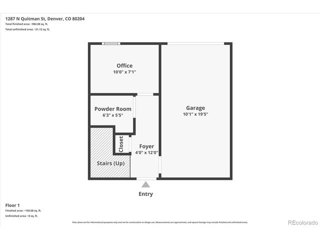 1287 Quitman St, Denver, CO 80204