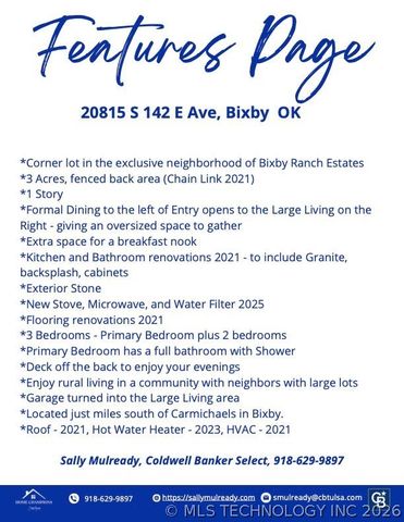 20815 S 142nd East Avenue, Bixby, OK 74008