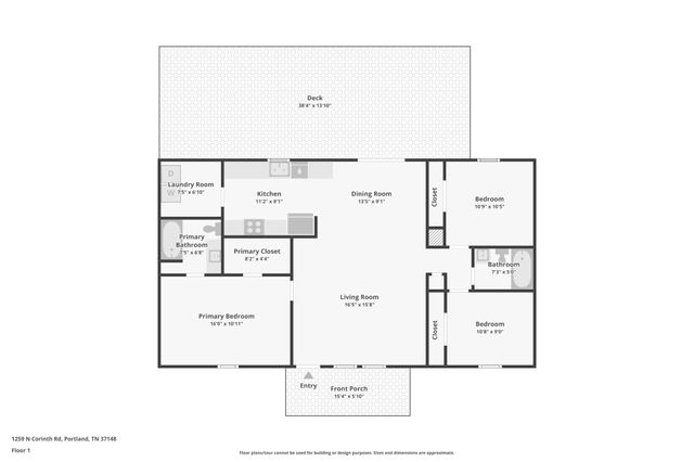 1259 N Corinth Rd, Portland, TN 37148