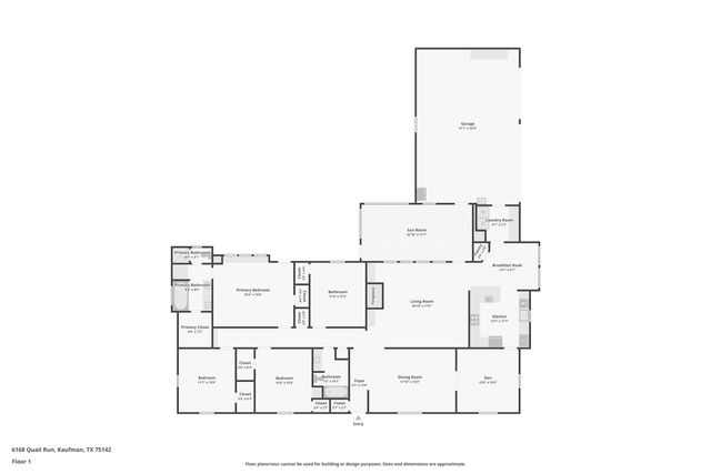 6168 Quail Run, Oak Grove, TX 75142