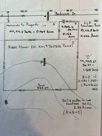 0 BEDROCK DRIVE, Webster, FL 33597