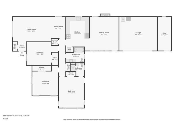 3209 Newcastle Drive, Dallas, TX 75220