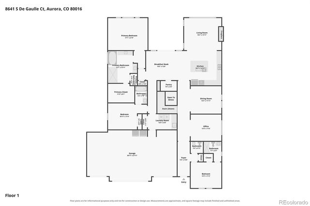 8641 S De Gaulle Court, Aurora, CO 80016