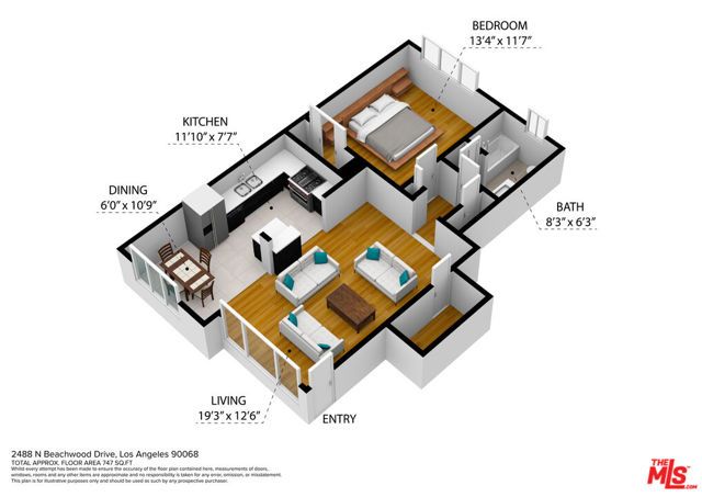 2488 N Beachwood Drive 2, Los Angeles, CA 90068